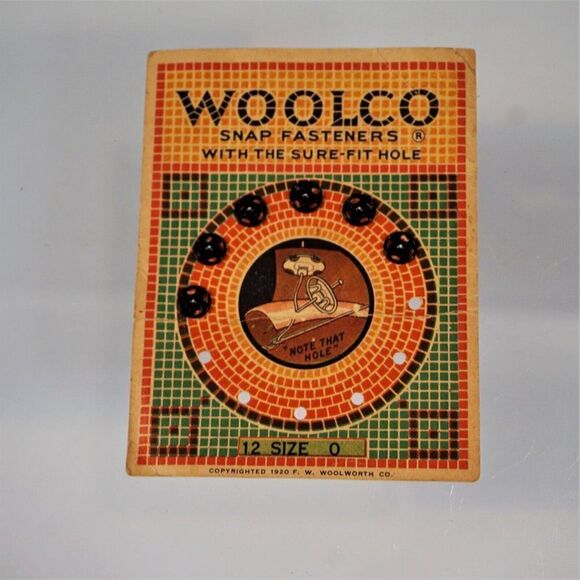 Vintage Lot of Snap Fasteners - Dorcas - Prym - Woolco - Black And Silver Color - Picture 5 of 8